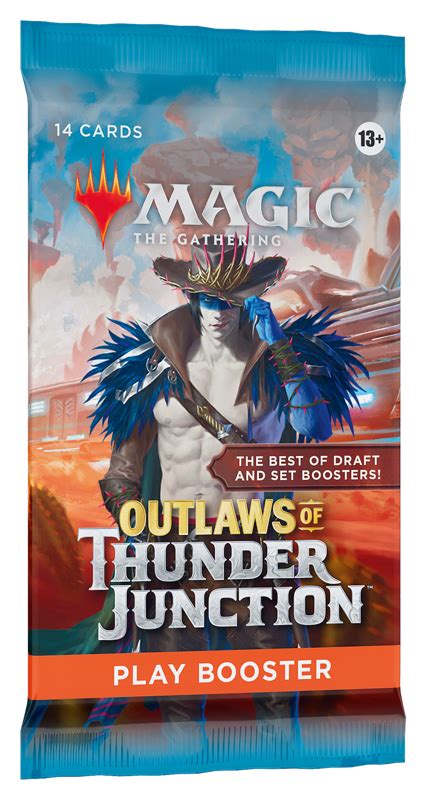 magic the gathering outlaws of thunder junction play booster box|mtg thunder junction price list.